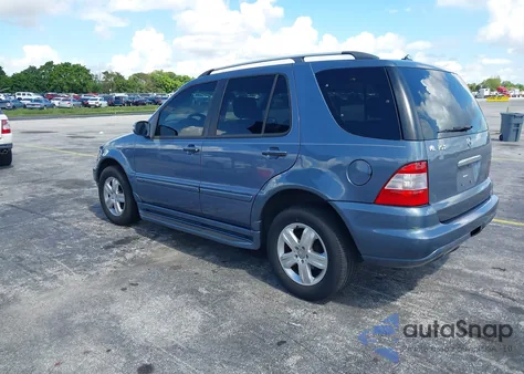 2005 Mercedes-Benz Ml 350 4Matic from USA, damaged, VIN 4JGAB57E05A554777